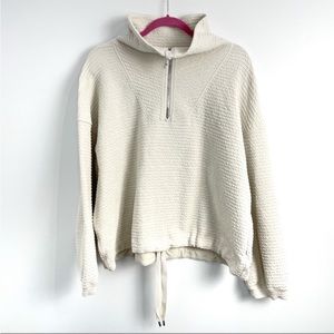 Lululemon Textured 1/2 Zip Pullover